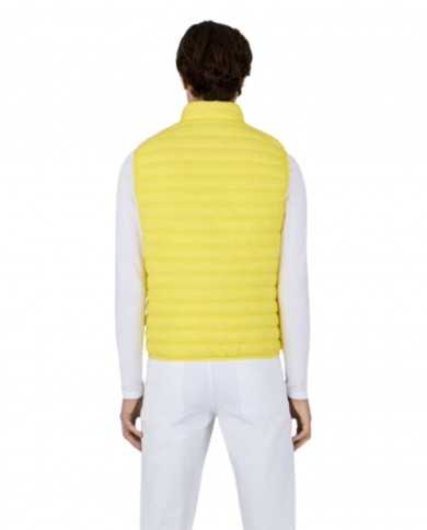 gilet starlight yellow da uomo con logo gommato | SAVE THE DUCK