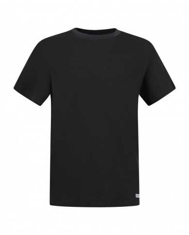 t-shirt nera da uomo logata in basso sul lato | DSQUARED2 t-shirt nera da uomo logata in basso sul lato | DSQUARED2