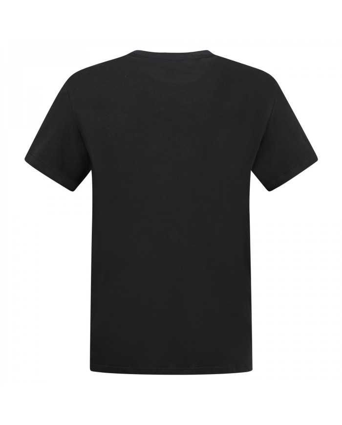 t-shirt nera da uomo logata in basso sul lato | DSQUARED2 t-shirt nera da uomo logata in basso sul lato | DSQUARED2