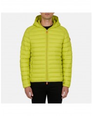 piumino cityronella green da uomo logato su manica | SAVE THE DUCK piumino cityronella green da uomo logato su manica | SAVE THE DUCK