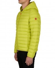 piumino cityronella green da uomo logato su manica | SAVE THE DUCK piumino cityronella green da uomo logato su manica | SAVE THE DUCK