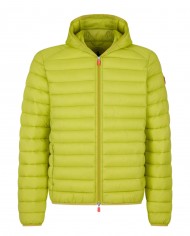piumino cityronella green da uomo logato su manica | SAVE THE DUCK piumino cityronella green da uomo logato su manica | SAVE THE DUCK