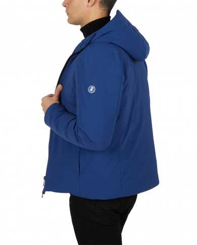 giacca wind/water-proof eclipse blue da uomo | SAVE THE DUCK