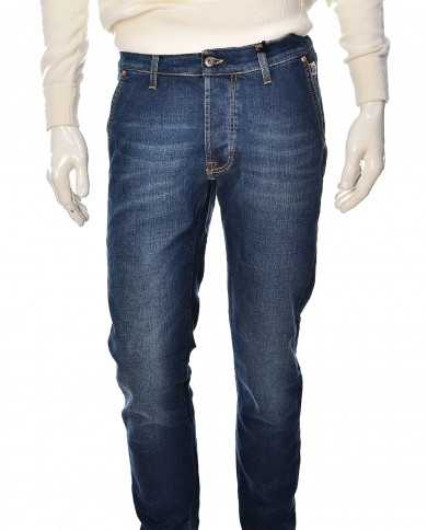 jeans in denim nozeleg da uomo con patta e label logate | RORY ROGER'S