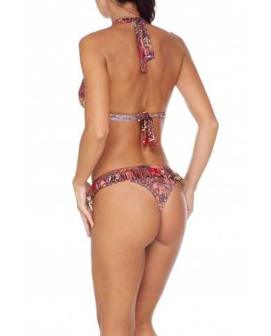 bikini a fantasia donna con slip gonnellino brasiliano | FK bikini a fantasia donna con slip gonnellino brasiliano | FK