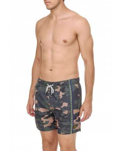 costume mare boxer a fantasia camouflage da uomo con tasche | FK costume mare boxer a fantasia camouflage da uomo con tasche | FK