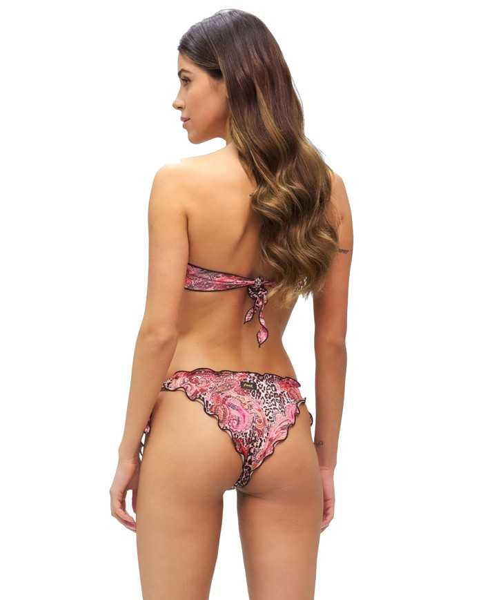 bikini con slip mare da donna con fantasia frou frou | FK