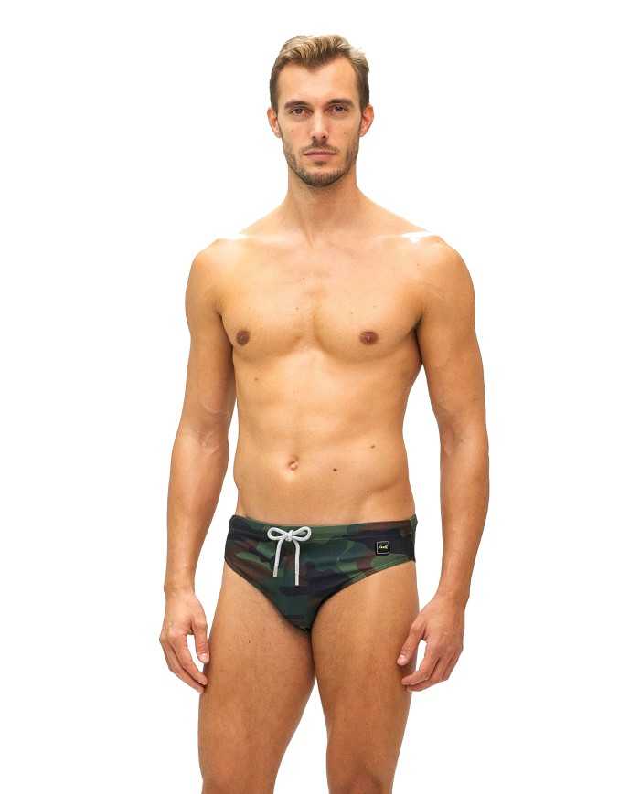 slip mare con fantasia camouflage da uomo | FK slip mare con fantasia camouflage da uomo | FK