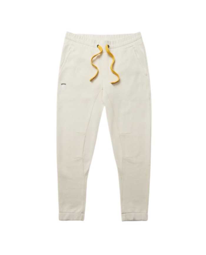 pantaloni calce da uomo con scudo logato ricamato in tono | BLAUER