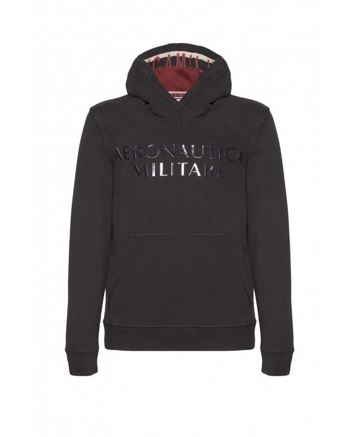 AERONAUTICA MILITARE Felpa Uomo FE1407 2020 Cotone Cappuccio Stretc... AERONAUTICA MILITARE Felpa Uomo FE1407 2020 Cotone Cappuccio Stretc...