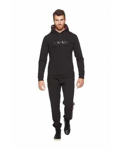 AERONAUTICA MILITARE Felpa Uomo FE1407 2020 Cotone Cappuccio Stretc...