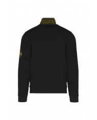 felpa jet black da uomo con patch sul braccio | AERONAUTICA MILITARE felpa jet black da uomo con patch sul braccio | AERONAUTICA MILITARE
