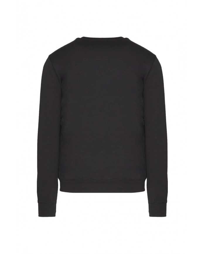 felpa jet black da uomo con ricamo aquila | AERONAUTICA MILITARE felpa jet black da uomo con ricamo aquila | AERONAUTICA MILITARE