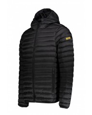 CIESSE Piumino Uomo Hanko A-TI Giacca Cappuccio Impermeabile Nero n...