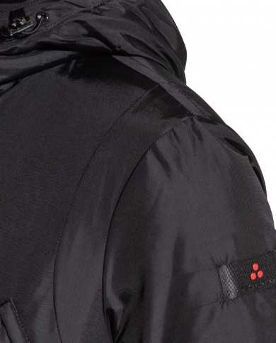 parka nero da uomo impermeabile e antimacchia | PEUTEREY parka nero da uomo impermeabile e antimacchia | PEUTEREY