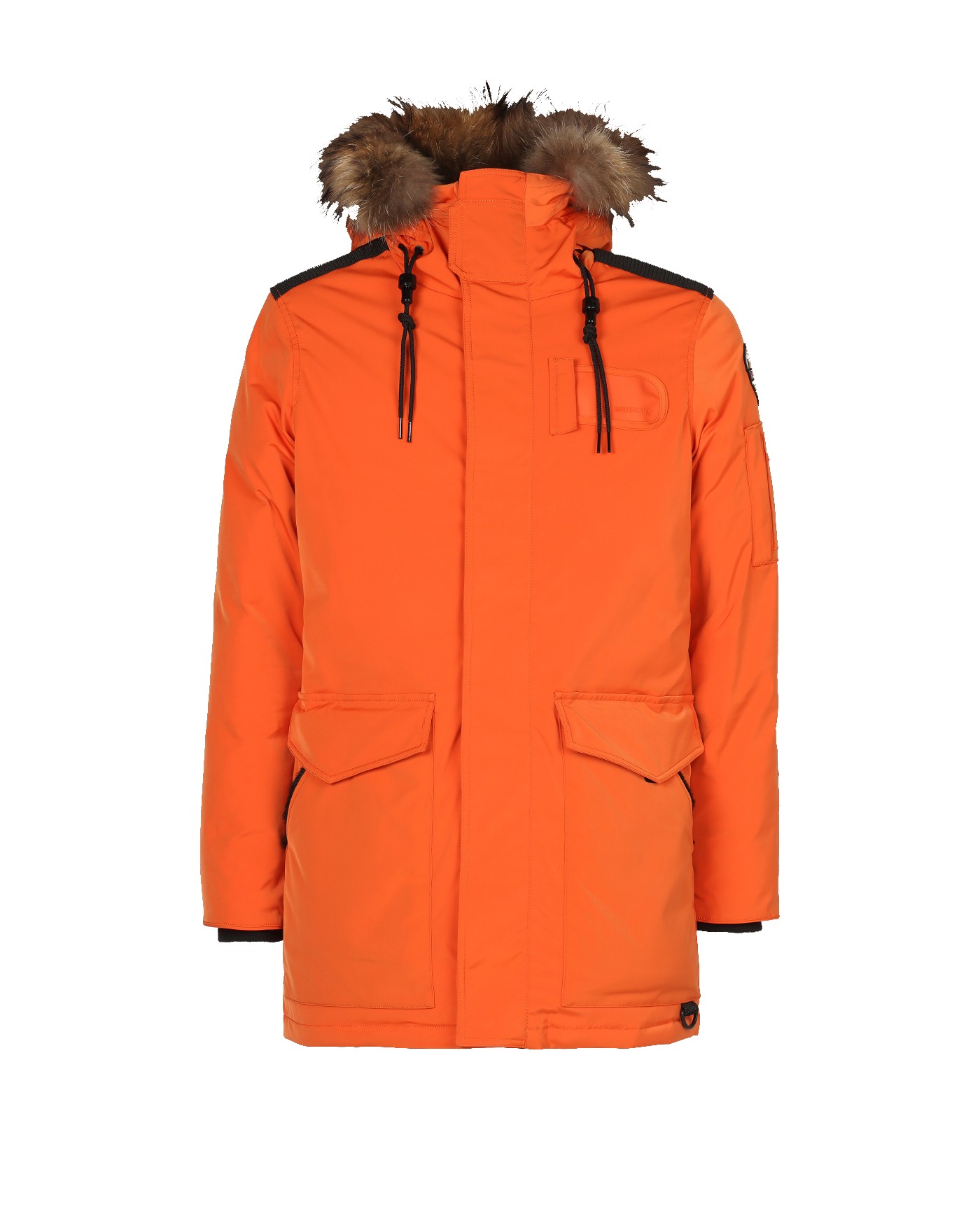 MUSEUM Men s Parka Heli Arctic A ET Sanity Fur Hood 231 ORANGE