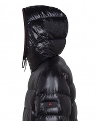 PEUTEREY Piumino Uomo Honova CY 01 A-ET Impermeabile Cappuccio 01 N...