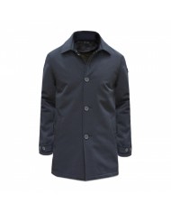 HOMEWARD Giacca Anfield 2020 Giaccone Impermeabile Bottoni Blu Navy... HOMEWARD Giacca Anfield 2020 Giaccone Impermeabile Bottoni Blu Navy...