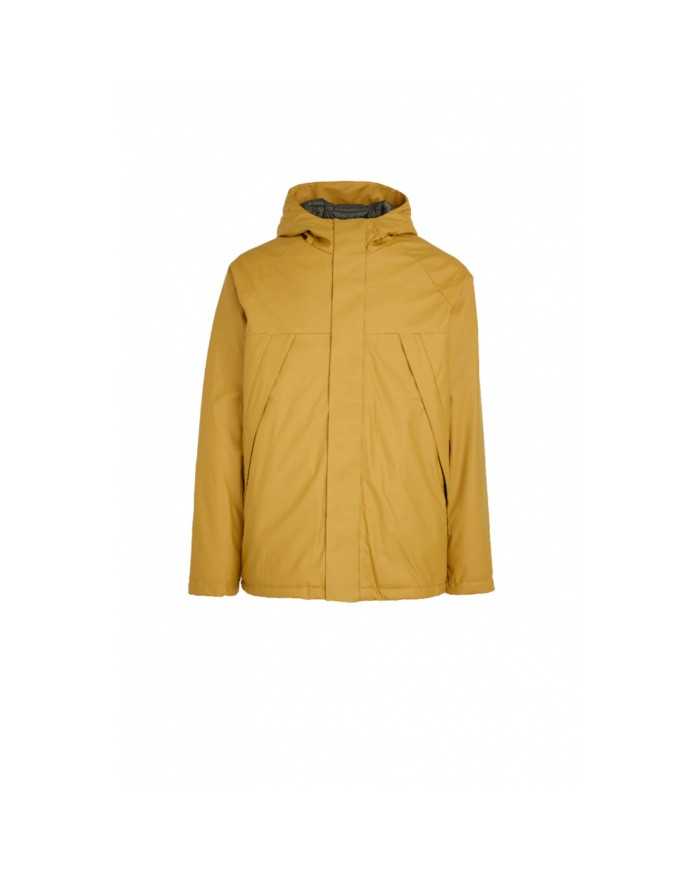 impermeabile corto safron da uomo imbottito in sherpa | HOMEWARD impermeabile corto safron da uomo imbottito in sherpa | HOMEWARD