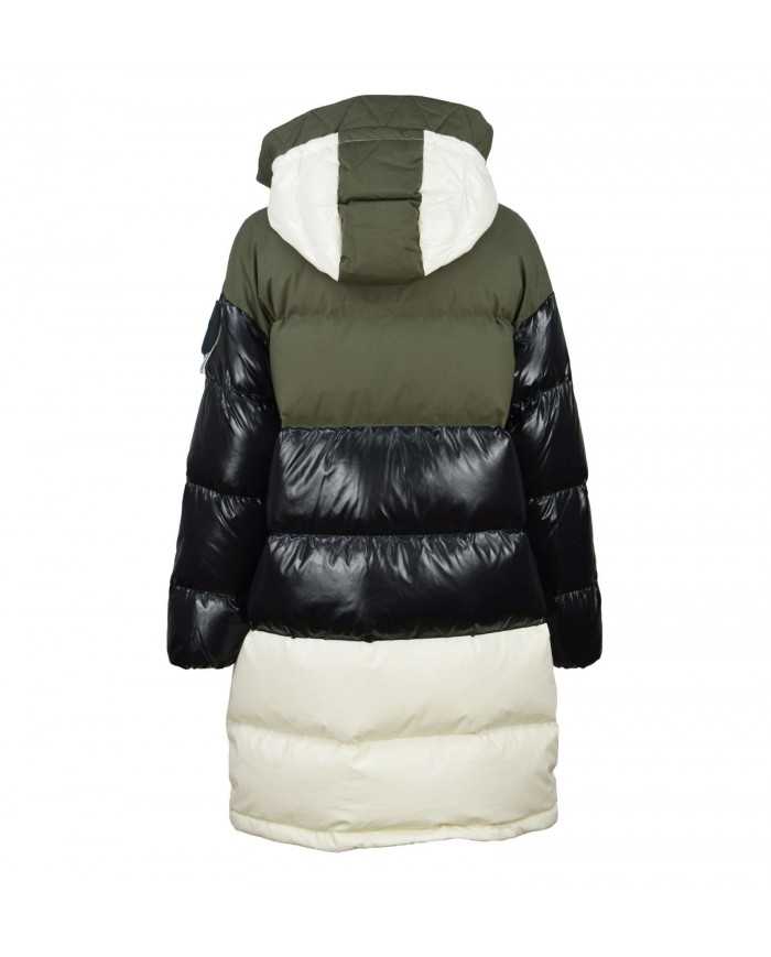 CIESSE Piumino Donna Jasmin A-TI Giacca Cappuccio Impermeabile Nero...