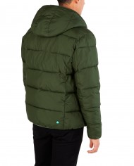 piumino pine green da uomo trapuntato e liscio | SAVE THE DUCK piumino pine green da uomo trapuntato e liscio | SAVE THE DUCK