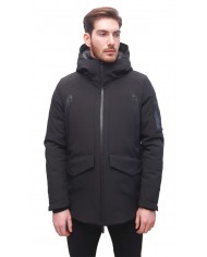 JUVENTUS Parka Uomo 2020 Giacca Piumino Stretch Lungo Cappuccio Ner...