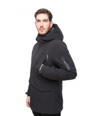 JUVENTUS Parka Uomo 2020 Giacca Piumino Stretch Lungo Cappuccio Ner...