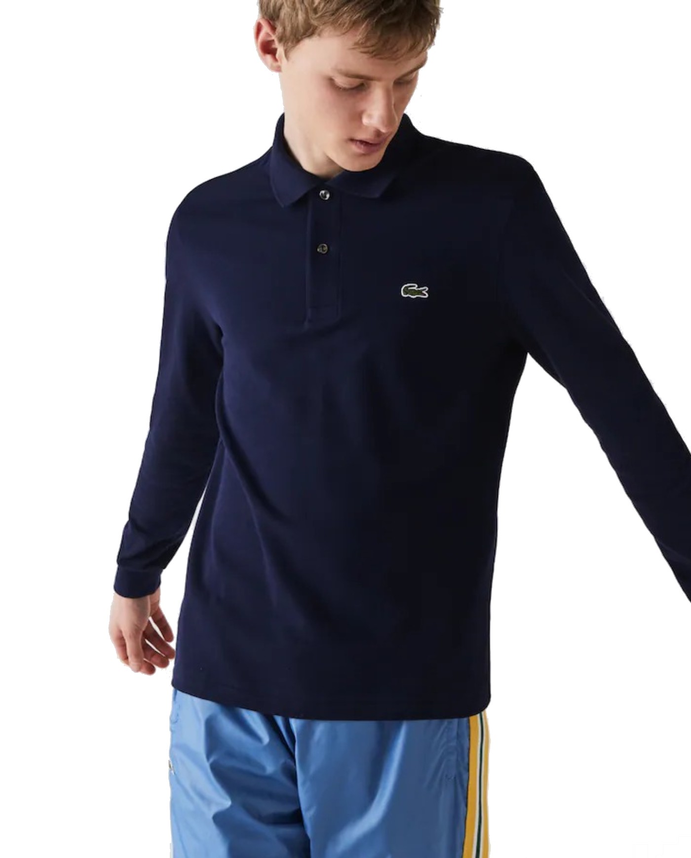 Polo lacoste uomo outlet manica lunga