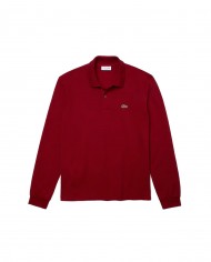 polo bordeaux da uomo con coccodrillo ricamato sul petto | LACOSTE polo bordeaux da uomo con coccodrillo ricamato sul petto | LACOSTE