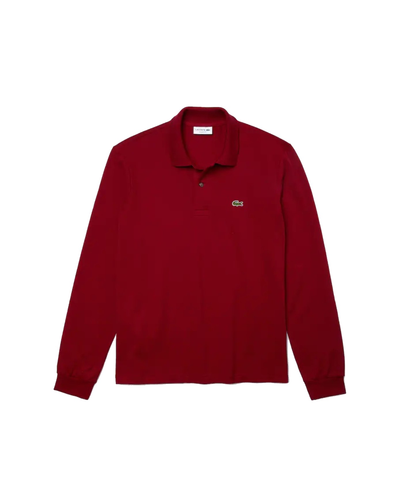 LACOSTE Polo Uomo L1312 Manica Lunga A ET Cotone Pique 476