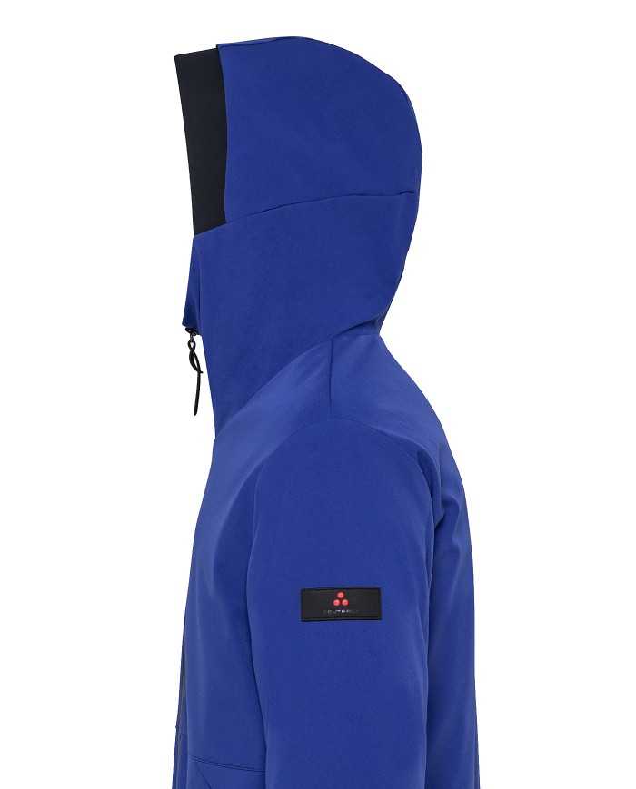 giacca pervinca da uomo con logo patch su manica | PEUTEREY giacca pervinca da uomo con logo patch su manica | PEUTEREY