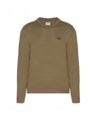 maglia verde militare da uomo con ricamo aquila | AERONAUTICA MILITARE maglia verde militare da uomo con ricamo aquila | AERONAUTICA MILITARE