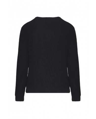 maglia blue black da uomo a due tessuti | AERONAUTICA MILITARE