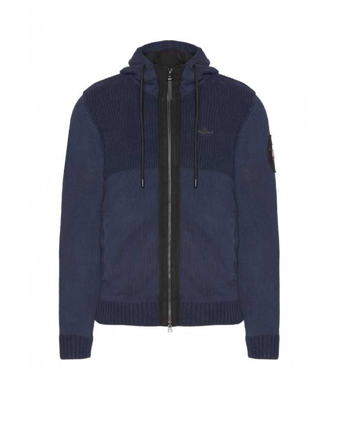 maglione blu navy da uomo con aquila ricamata | AERONAUTICA MILITARE maglione blu navy da uomo con aquila ricamata | AERONAUTICA MILITARE