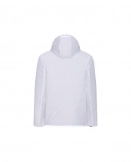 piumino bianco da uomo logato su manica | FK piumino bianco da uomo logato su manica | FK