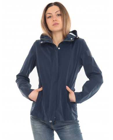 giacca con cappuccio impermeabile dress blue da donna | MUSEUM