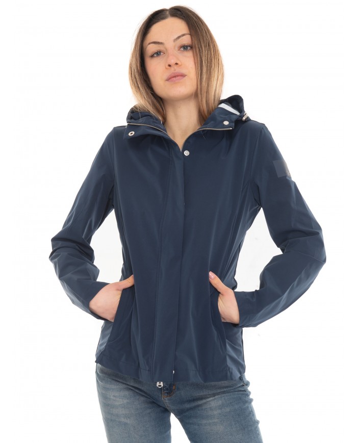 Giaccone blu donna sale