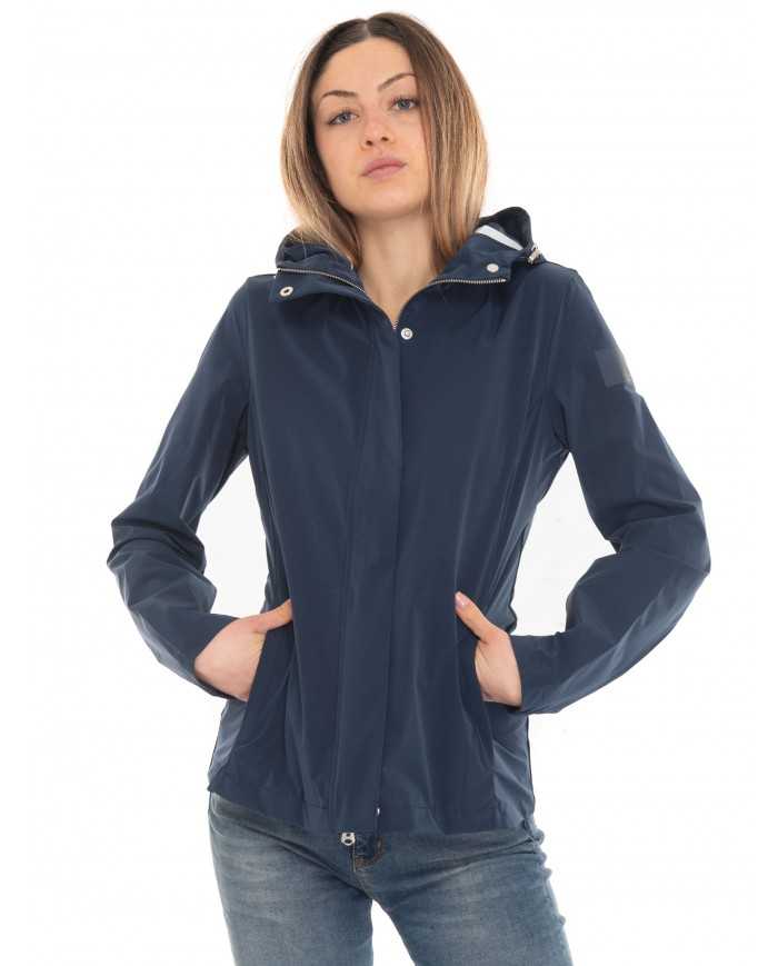 giacca con cappuccio impermeabile dress blue da donna | MUSEUM giacca con cappuccio impermeabile dress blue da donna | MUSEUM