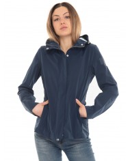 giacca con cappuccio impermeabile dress blue da donna | MUSEUM