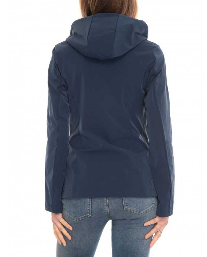 giacca con cappuccio impermeabile dress blue da donna | MUSEUM giacca con cappuccio impermeabile dress blue da donna | MUSEUM