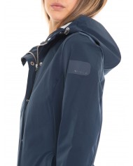 giacca con cappuccio impermeabile dress blue da donna | MUSEUM