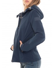 giacca con cappuccio impermeabile dress blue da donna | MUSEUM