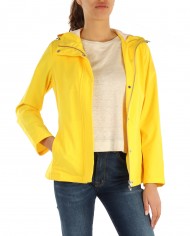 giacca con cappuccio impermeabile solar power da donna | MUSEUM