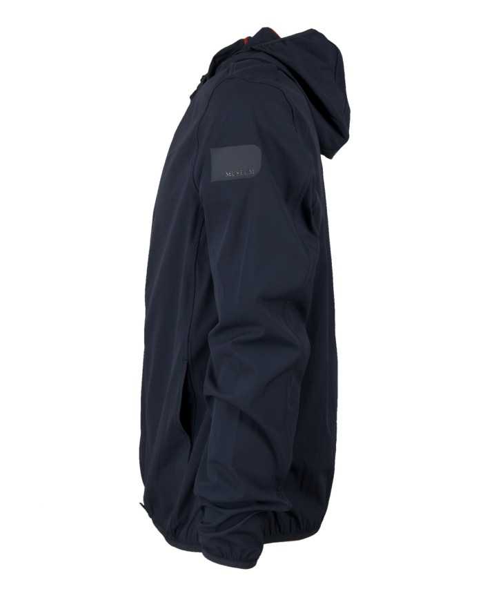 giubbino k-way dress blue da uomo con patch gommata| MUSEUM giubbino k-way dress blue da uomo con patch gommata| MUSEUM