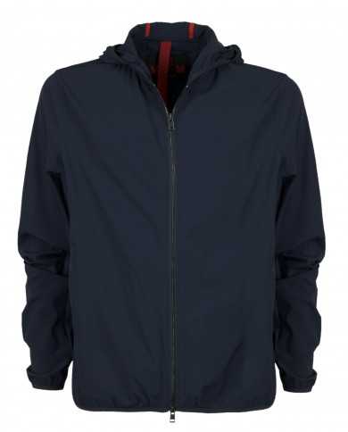giubbino k-way dress blue da uomo con patch gommata| MUSEUM giubbino k-way dress blue da uomo con patch gommata| MUSEUM