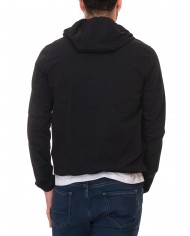 giubbino impermeabile black beauty da uomo con cappuccio | MUSEUM