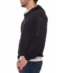 giubbino impermeabile black beauty da uomo con cappuccio | MUSEUM