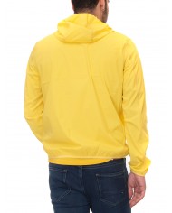 giubbino k-way vibrant yellow da uomo con patch gommata| MUSEUM