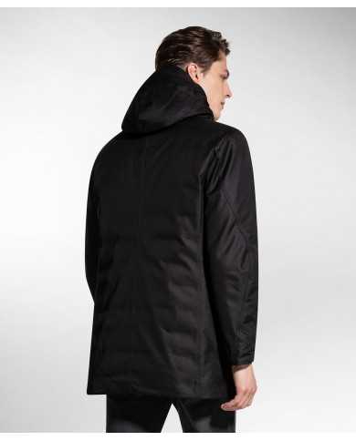 PEUTEREY Trench Uomo Piaza SL 01 A-TI Piumino Impermeabile Cappucci...