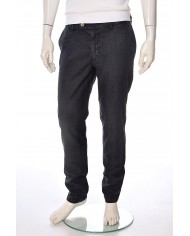BOB Company Pantalone Uomo Race Cotone Bottone Blu Scuro Italy P-TI... BOB Company Pantalone Uomo Race Cotone Bottone Blu Scuro Italy P-TI...